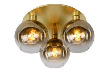 Стельовий світильник Lucide MARIUS 3xE27 Matt Gold / Brass, Matt Gold / Brass