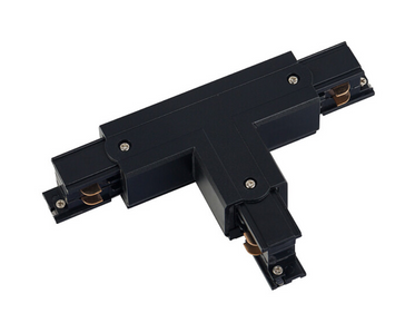 З'єднувач Т-подібний для 3-х фазної трекової системи Nowodvorski 8237 CTLS Power T Connector Left 2, Black