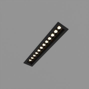 Встроенный светильник Skarlat RSL74167 12&times;2W BK+GD 4000K
