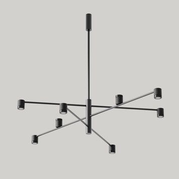 Підвісний світильник Aromas C1337/8 Tea 8, Black