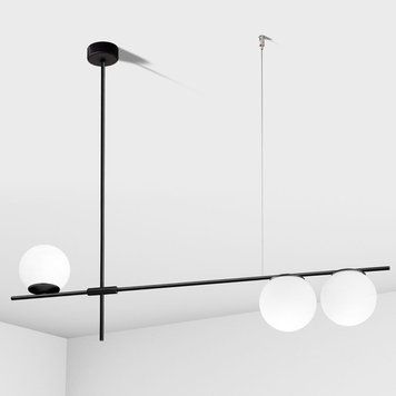 Люстра Imperium Light Jenny, Black/White