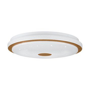 Стельовий світильник Eglo LANCIANO 1, White/Brown, Білий, Білий, Коричневий, Білий