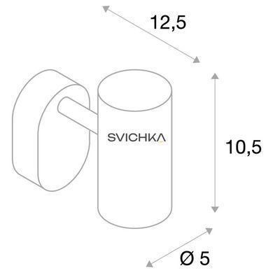 Настенно-потолочный спот SLV 1002970 NOBLO I