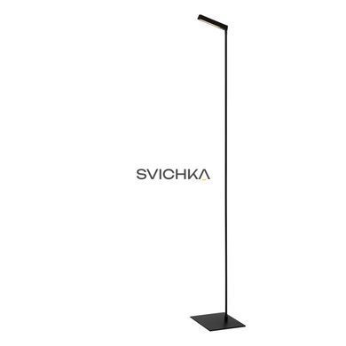 Підлогова лампа для читання Lucide LAVALE LED Dim. 1x3W 2700K Black, BLACK, Чорний, Чорний