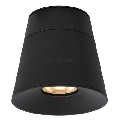 Стельовий точковий світильник Lucide TRIGONO &Oslash; 10,5 cm 1xGU10 Black, BLACK