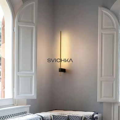 Бра KLOODI DECO WA-GALA SQ595 3K BK/GD