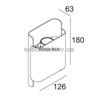 Настенный светильник Delta Light WANT-IT S X 275 14 812 930 N
