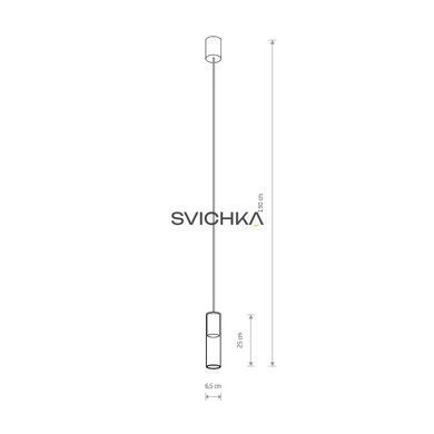 Світильник підвісний Nowodvorski CYLINDER SOLID BRASS M zwis PL, Прозорий, Прозорий
