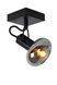 Стельовий точковий світильник Lucide MADEE 1xE14 Black, BLACK, Димчатий, Димчатий