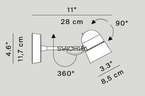 Спот Luceplan Counterbalance