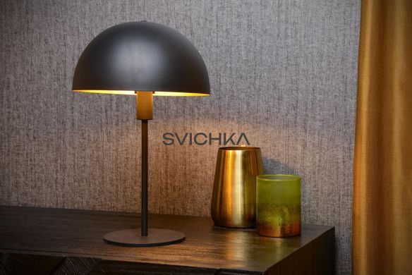 Настольная лампа Lucide SIEMON &Oslash; 25 cm 1xE14 Black
