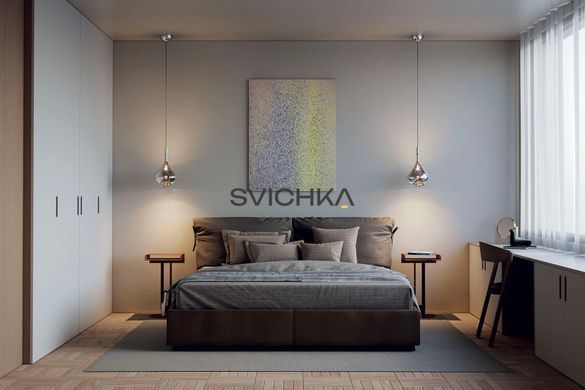 Підвісний світильник (LODES) Studio Italia Design SKY-FALL medium, Хром, Хром