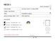 Светильник Azzardo FH31431B WH/CH NEOS 1 White Chrome (AZ0707), Белый, Хром, Белый, Хром