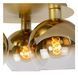 Потолочный светильник Lucide MARIUS 3xE27 Matt Gold / Brass, Matt Gold / Brass