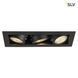 Світильник SLV KADUX 3 LED SET, 115720, Чорний, Чорний, Чорний, Чорний