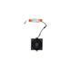 Врезной точечный светильник Nowodvorski CL DIA LED 18W 4000K, White/Black, Белый, Черный, Белый, Черный