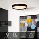 Стельовий світильник Lucide NURIA &Oslash; 40 cm LED Dim. 1x24W 2700K Black, BLACK