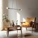 Подвесной светильник TK Lighting Helix 2, Black/Brown