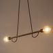 Подвесной светильник TK Lighting Helix 2, Black/Brown