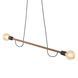 Подвесной светильник TK Lighting Helix 2, Black/Brown