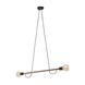 Подвесной светильник TK Lighting Helix 2, Black/Brown