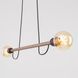 Подвесной светильник TK Lighting Helix 2, Black/Brown