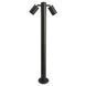 Вуличний світильник AZzardo ROLF 2 IP44 900, Black