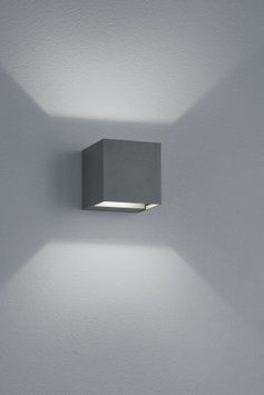 Настінний світильник Trio 226860242 Adaja, Сірий