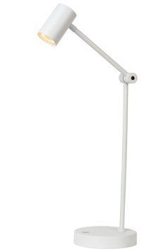 Акумуляторна настільна лампа Lucide TIPIK Battery pack/batteries LED Dim. 1x3W 2700K White, WHITE
