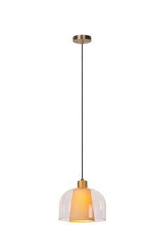 Підвісний світильник Lucide GUNHILD &Oslash; 24 cm 1xE27 Transparant, Transparant