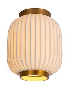 Стельовий світильник Lucide GOSSE &Oslash; 19,5 cm 1xE27 White, WHITE