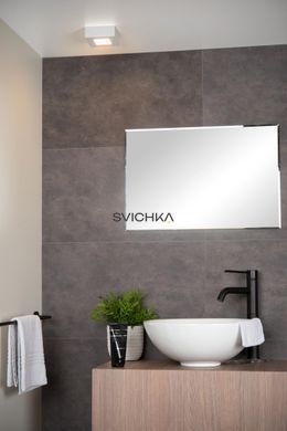 Потолочный светильник для ванной Lucide BRICE LED LED Dim. 1x8W 3000K IP44 White