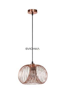 Підвісний світильник Lucide VINTI &Oslash; 30 cm 1xE27 Copper, Copper, Мідний, Мідний