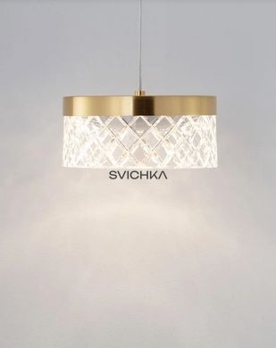 Підвісний світильник Nova luce Bion, Gold, Золотий, Золотий, Золотий, Прозорий