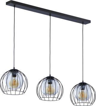 Підвіска UNIVERSO TK-Lighting 4483 - 4483, Чорний, Димчатий, Прозорий, Чорний