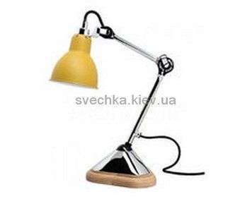 Настільна лампа Lampe Gras 207-Ch-Yellow-Round, Білий, Білий
