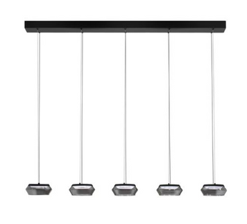 Підвісний світильник Nova luce 9236104 JAILYN 5, Black