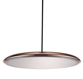 Люстра Azzardo Saturnia 40 LED Copper AZ2754 (4000K), Чорний, Білий, Мідний