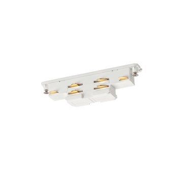 З'єднувач SLV S-TRACK DALI для 3-фазних високовольтних шин, White, Білий, Білий, Білий