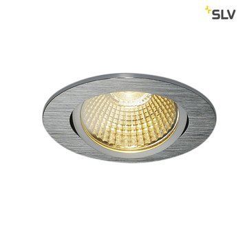 Світильник SLV NEW TRIA ROUND SET 114386, Срібний, серебро, Алюміній Мат, Алюміній Мат