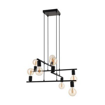Підвісний світильник Eglo MEZZANA 8 Black