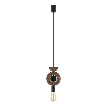 Подвесной светильник Nowodvorski Drops Wood D, Black/Brown