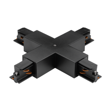 X-конектор трекової системи EGLO 60779 Treck 3F, Чорний, Чорний