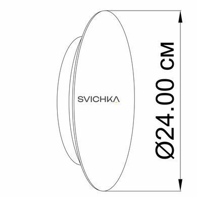 Бра Iimperium light Mushroom, 3000K, 24см, White