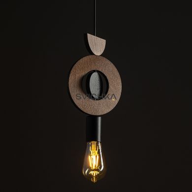 Подвесной светильник Nowodvorski Drops Wood D, Black/Brown