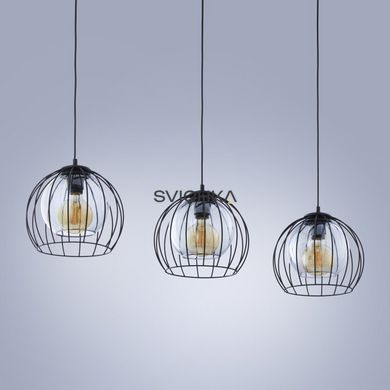 Підвіска UNIVERSO TK-Lighting 4483 - 4483, Чорний, Димчатий, Прозорий, Чорний