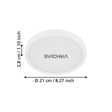 Потолочный светильник EGLO FUEVA 5, 17W, IP44, 3000K