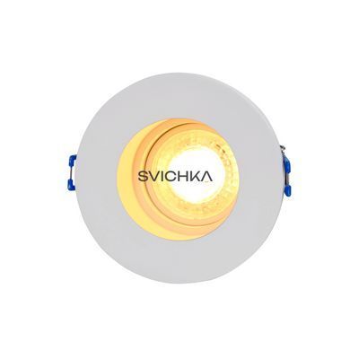 Врезной гипсовый светильник Promin FLASH M, White