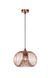 Підвісний світильник Lucide VINTI &Oslash; 30 cm 1xE27 Copper, Copper, Мідний, Мідний