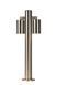 Уличный столбик Lucide ARNE LED &Oslash; 6,3 cm LED GU10 2x5W 2700K IP44 Satin Chrome, Satin Chrome